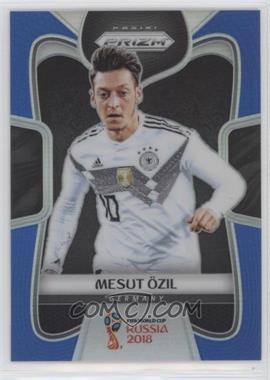 2018 Panini Prizm World Cup - [Base] - Blue Prizm #96 - Mesut Ozil /199