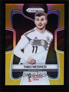 2018 Panini Prizm World Cup - [Base] - Gold Prizm #98 - Timo Werner /10