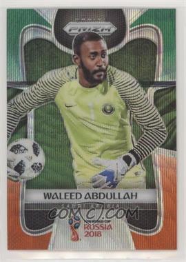 2018 Panini Prizm World Cup - [Base] - Green and Orange Wave Prizm #177 - Waleed Abdullah