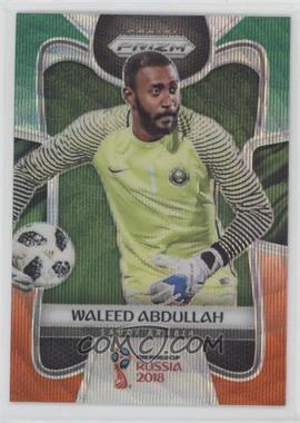 2018 Panini Prizm World Cup - [Base] - Green and Orange Wave Prizm #177 - Waleed Abdullah