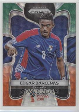 2018 Panini Prizm World Cup - [Base] - Green and Orange Wave Prizm #219 - Edgar Barcenas