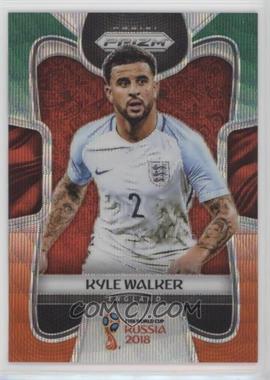 2018 Panini Prizm World Cup - [Base] - Green and Orange Wave Prizm #71 - Kyle Walker