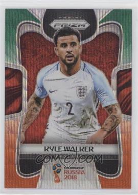 2018 Panini Prizm World Cup - [Base] - Green and Orange Wave Prizm #71 - Kyle Walker