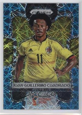 2018 Panini Prizm World Cup - [Base] - Light Blue Lazer Prizm #42 - Juan Guillermo Cuadrado /125