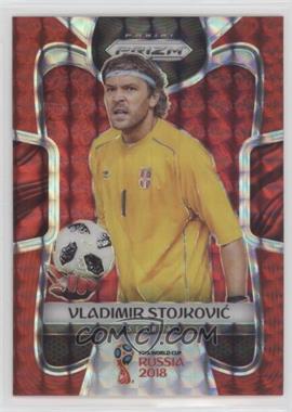 2018 Panini Prizm World Cup - [Base] - Red Mosaic Prizm #184 - Vladimir Stojkovic