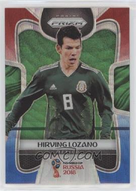 2018 Panini Prizm World Cup - [Base] - Red and Blue Wave Prizm #135 - Hirving Lozano