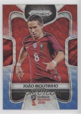 2018 Panini Prizm World Cup - [Base] - Red and Blue Wave Prizm #158 - Joao Moutinho