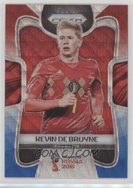 2018 Panini Prizm World Cup - [Base] - Red and Blue Wave Prizm #17 - Kevin De Bruyne