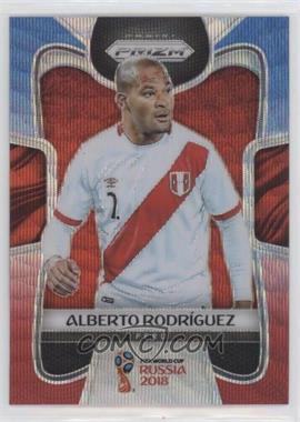 2018 Panini Prizm World Cup - [Base] - Red and Blue Wave Prizm #292 - Alberto Rodríguez