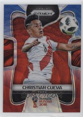 2018 Panini Prizm World Cup - [Base] - Red and Blue Wave Prizm #295 - Christian Cueva
