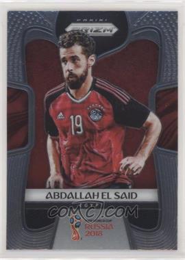 2018 Panini Prizm World Cup - [Base] #55 - Abdallah El Said