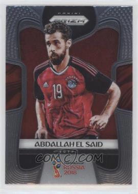 2018 Panini Prizm World Cup - [Base] #55 - Abdallah El Said