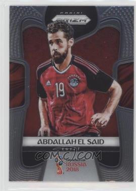 2018 Panini Prizm World Cup - [Base] #55 - Abdallah El Said