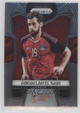 2018 Panini Prizm World Cup - [Base] #55 - Abdallah El Said