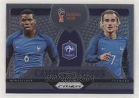 Paul Pogba, Antoine Griezmann