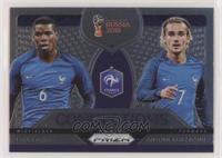 Paul Pogba, Antoine Griezmann