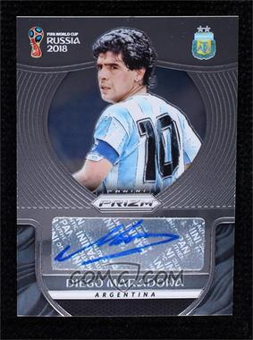 2018 Panini Prizm World Cup - Signatures #S-DM - Diego Maradona