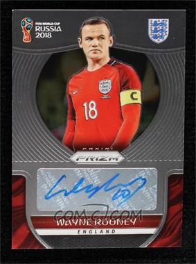 2018 Panini Prizm World Cup - Signatures #S-WR - Wayne Rooney [Noted]