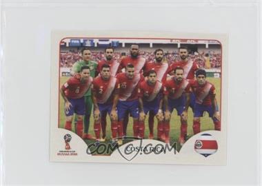 2018 Panini World Cup Russia Album Stickers - [Base] #393 - Team Picture - Costa Rica