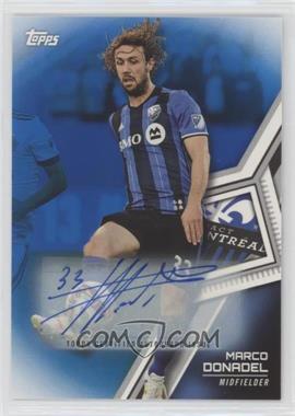 2018 Topps MLS - [Base] - Blue Autographs #109 - Marco Donadel /50