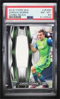 Jordan Morris [PSA 8.5 NM‑MT+] #/95