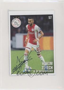 2019-20 Albert Heijn Onze Voetbal Helden Stickers - [Base] #57 - Hakim Ziyech