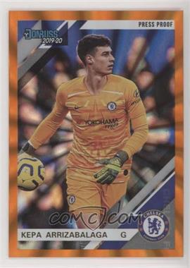 2019-20 Panini Chronicles - [Base] - Press Proof Orange Laser #54 - Donruss Premier League - Kepa Arrizabalaga