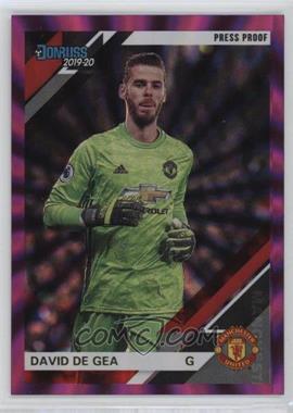 2019-20 Panini Chronicles - [Base] - Press Proof Purple Laser #107 - Donruss Premier League - David de Gea