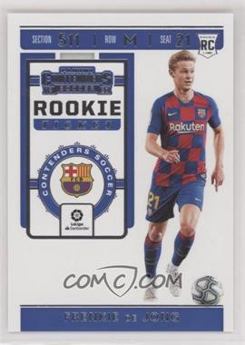 2019-20 Panini Chronicles - Contenders Rookie Ticket #RT-3 - Frenkie de Jong