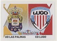 Escudos - UD Las Palmas, CD Lugo