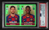 Lionel Messi, Ousmane Dembele [PSA 8 NM‑MT]