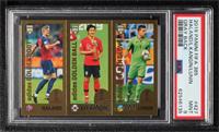 Erling Haaland, Lee Kang-In, Andriy Lunin [PSA 9 MINT]