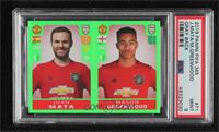 Juan Mata, Mason Greenwood [PSA 9 MINT]