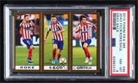 Koke, Saul, Joao Felix [PSA 8 NM‑MT]