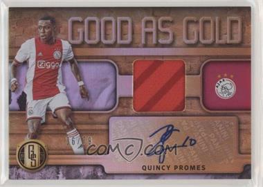 2019-20 Panini Gold Standard - Good as Gold Autographed Memorabilia #GG-QP - Quincy Promes /79