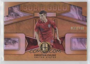 2019-20 Panini Gold Standard - Solid Gold #SG-4 - Christian Pulisic /149