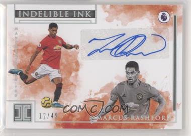2019-20 Panini Impeccable Premier League - Indelible Ink - Silver #IN-MRA - Marcus Rashford /49