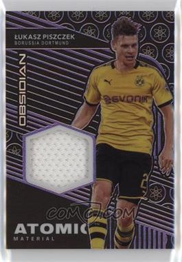 2019-20 Panini Obsidian - Atomic Material - Electric Etch Purple #AM-LPI - Lukasz Piszczek /75