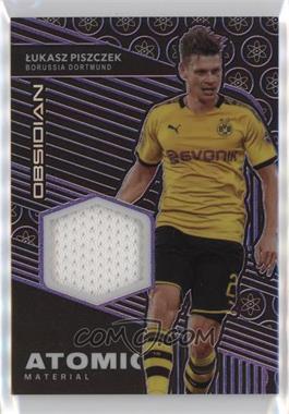 2019-20 Panini Obsidian - Atomic Material - Electric Etch Purple #AM-LPI - Lukasz Piszczek /75