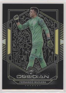 2019-20 Panini Obsidian - [Base] - Electric Etch Yellow #14 - Fernando Muslera /15