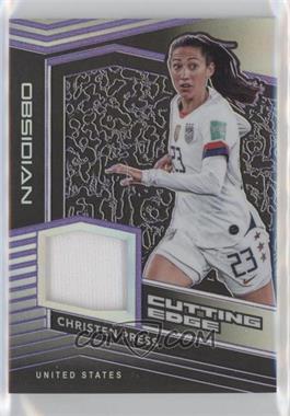 2019-20 Panini Obsidian - Cutting Edge - Electric Etch Purple #CE-CPR - Christen Press /75