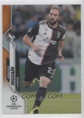 2019-20 Topps Chrome UCL - [Base] - Orange Refractor #84 - Gonzalo Higuain /25