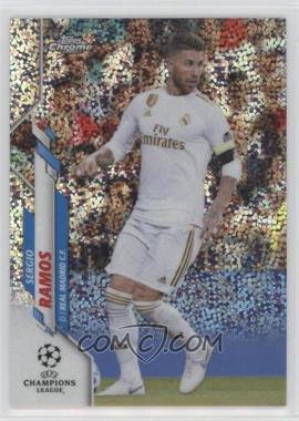 2019-20 Topps Chrome UCL - [Base] - Speckle Refractor #57 - Sergio Ramos