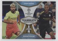 Sergio Aguero, Raheem Sterling #/50