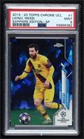 SP - Image Variation - Lionel Messi (Yellow Kit) [PSA 9 MINT]