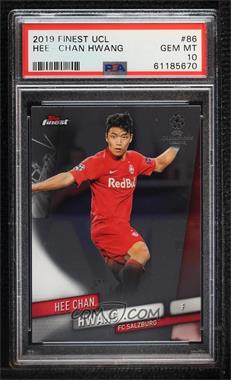 2019-20 Topps Finest UCL - [Base] #86 - Hee Chan Hwang [PSA 10 GEM MT]