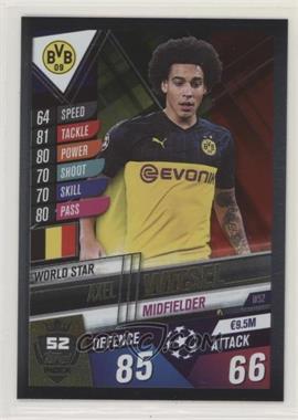 2019-20 Topps UCL Match Attax 101 - World Star #W52 - Axel Witsel