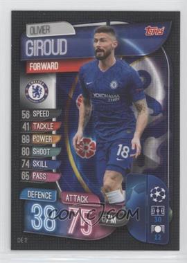 2019-20 Topps UCL Match Attax US Edition - [Base] #CHE 12 - Olivier Giroud