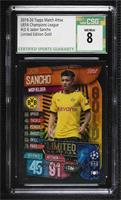 Jadon Sancho [CSG 8 NM/Mint]