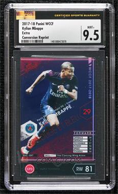 2019-22 Panini WCCF Footista Conversion Cards - 2017-18 WCCF #_KYMB - Stars of the Club Extra - Kylian Mbappe [CSG 9.5 Mint Plus]
